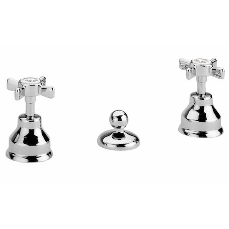 BUGNATESE 822CR Bugnatese Princeton 3 üléses bidet csaptelep kifolyó nélkül króm színben