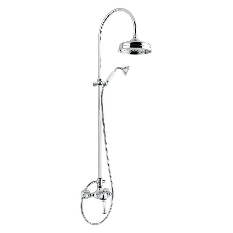 BUGNATESE 6436CRA Bugnatese Denver Esőztető rendszer fej- és kézizuhannyal rame színben