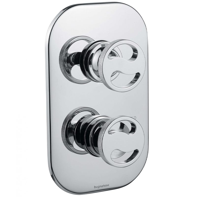BUGNATESE 4632CR Bugnatese Millenovecinquanta Fal alatti 4 állású zuhanyváltó króm színben