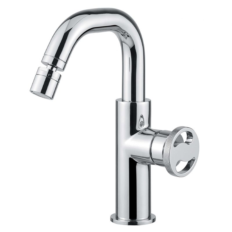 BUGNATESE 4623GF Bugnatese Millenovecinquanta Bidet csaptelep leeresztővel grafit fekete színben