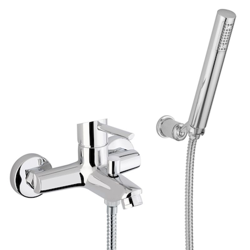 BUGNATESE 2102CR Bugnatese Smart Kádcsaptelep zuhanyszettel króm színben