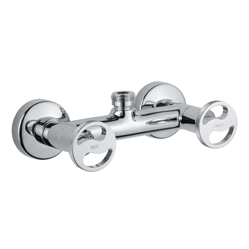 BUGNATESE 4547GF Bugnatese Millenovecinquanta Zuhanycsaptelep test 3/4-es csatlakozással grafit fekete színben