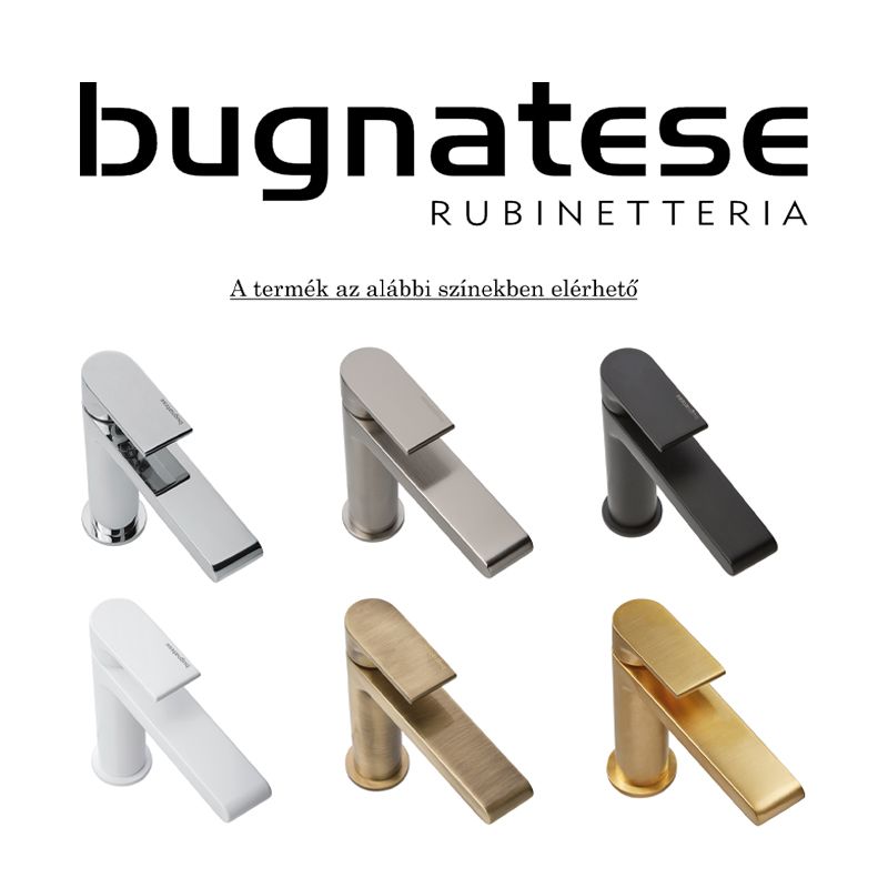 BUGNATESE 2113CR Bugnatese Smart Mosdócsaptelep leeresztővel króm színben