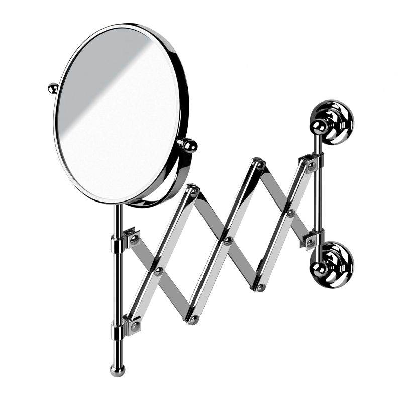 BUGNATESE 40000CR  Fali nagyítós kihúzhatós tükör króm színben