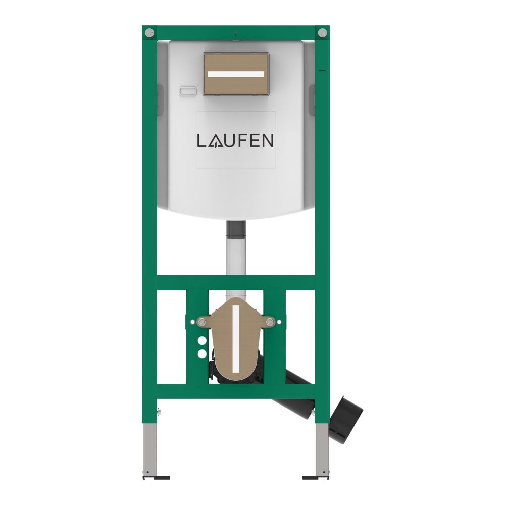 Laufen H9201140000001 INEOLINK falba épített szerelőkeret öblítőtartállyal, fali Wc-khez