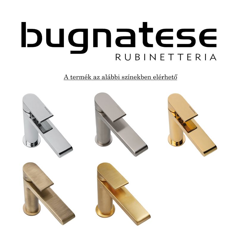 BUGNATESE 19145CR WELLNESS Zuhanytartó négyszögletes króm színben
