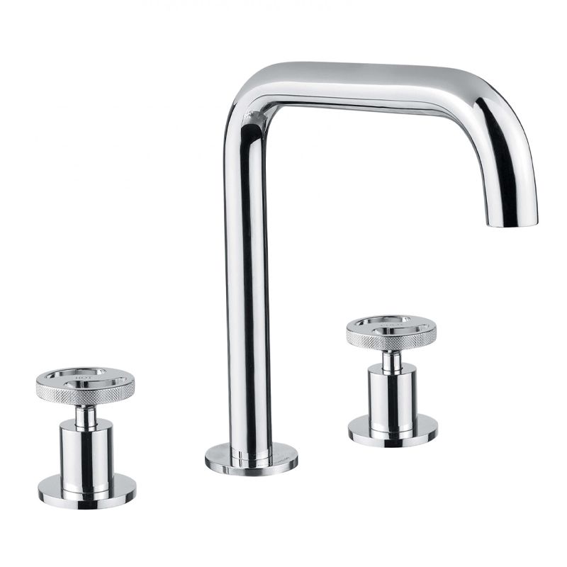 BUGNATESE 4512SCCR Bugnatese Millenovecinquanta 3 üléses mosdócsaptelep klikk-klakk leeresztővel króm színben