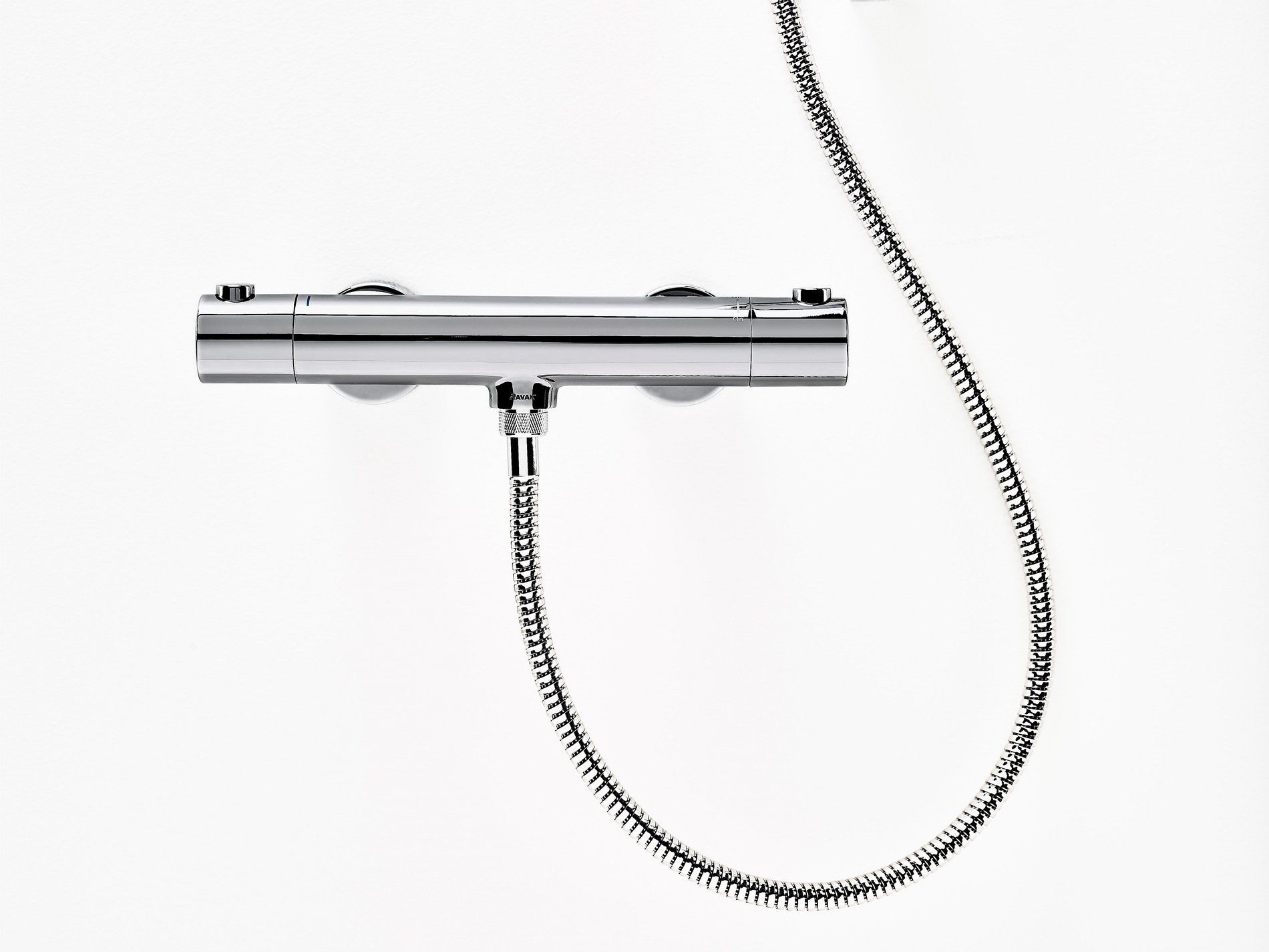 RAVAK X070116 Puri termoszátos fali zuhanycsaptelep 150 mm PU 033.00CR, króm