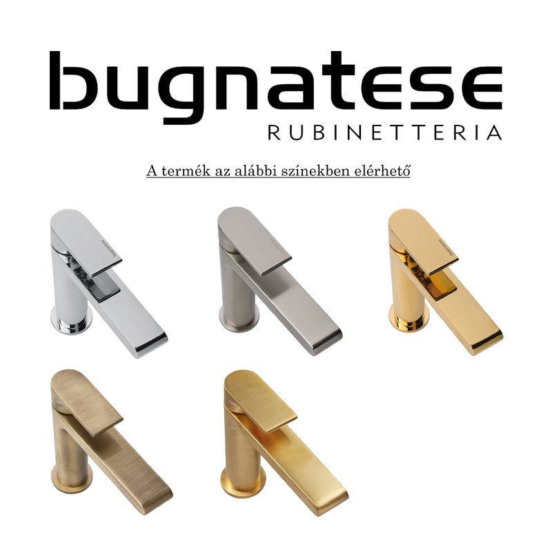 BUGNATESE 30801BR VINTAGE Álló szappantartó szögletes fényes fehér kerámitartóval bronz színben