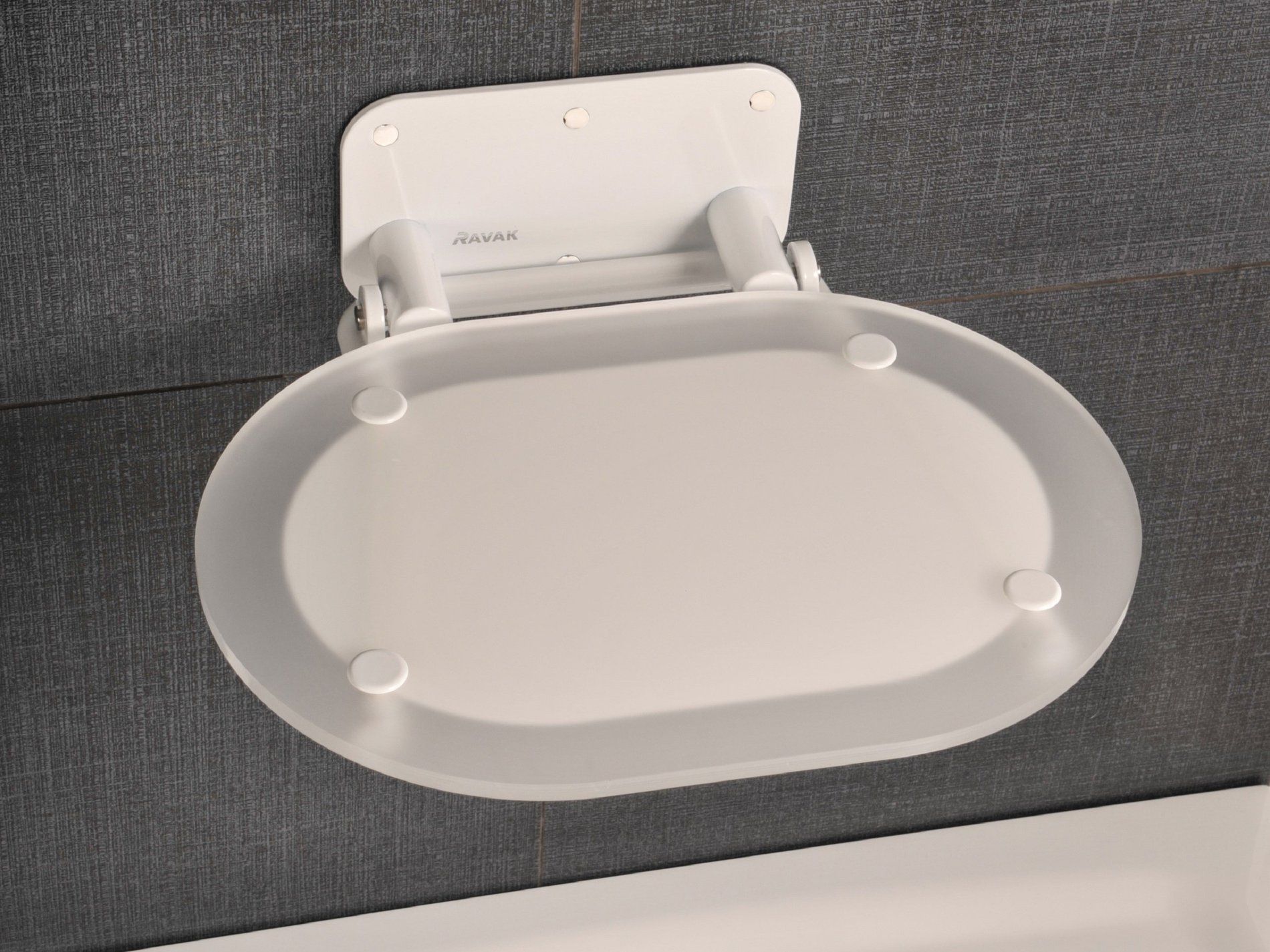 RAVAK B8F0000028 Chrome ülőke Clear/fehér