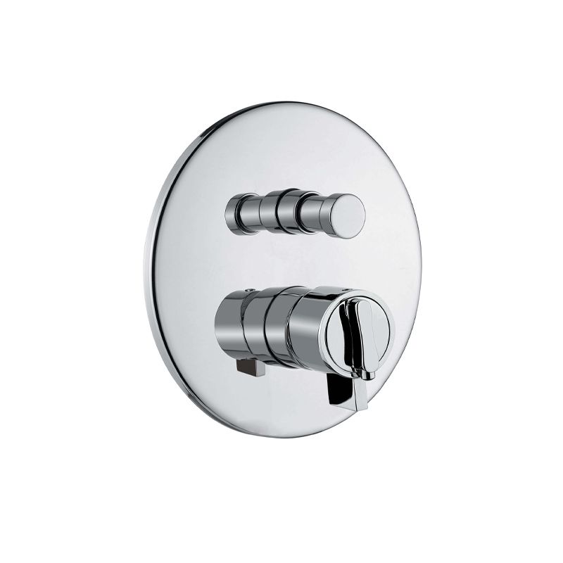 BUGNATESE 2278CR Bugnatese Kobuk Termostatico Termosztátos fal alatti váltós zuhanycsaptelep króm színben