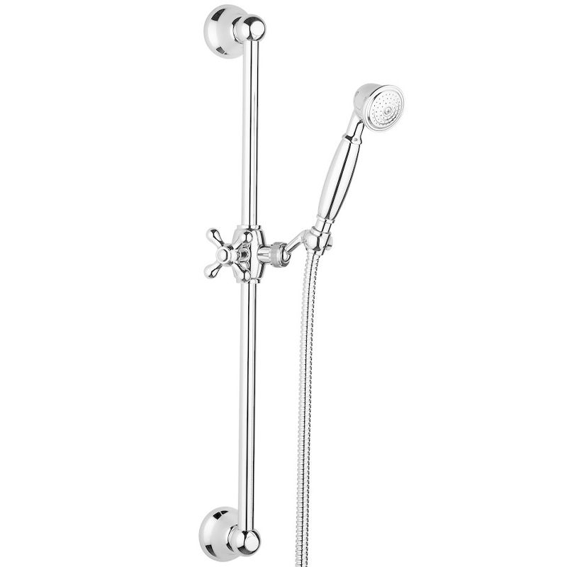 BUGNATESE 19256RA WELLNESS Klasszikus zuhanyrúd szettel DENVER;MAYA;LEM;LADY;OLD'800 csaptelepekhez rame színben