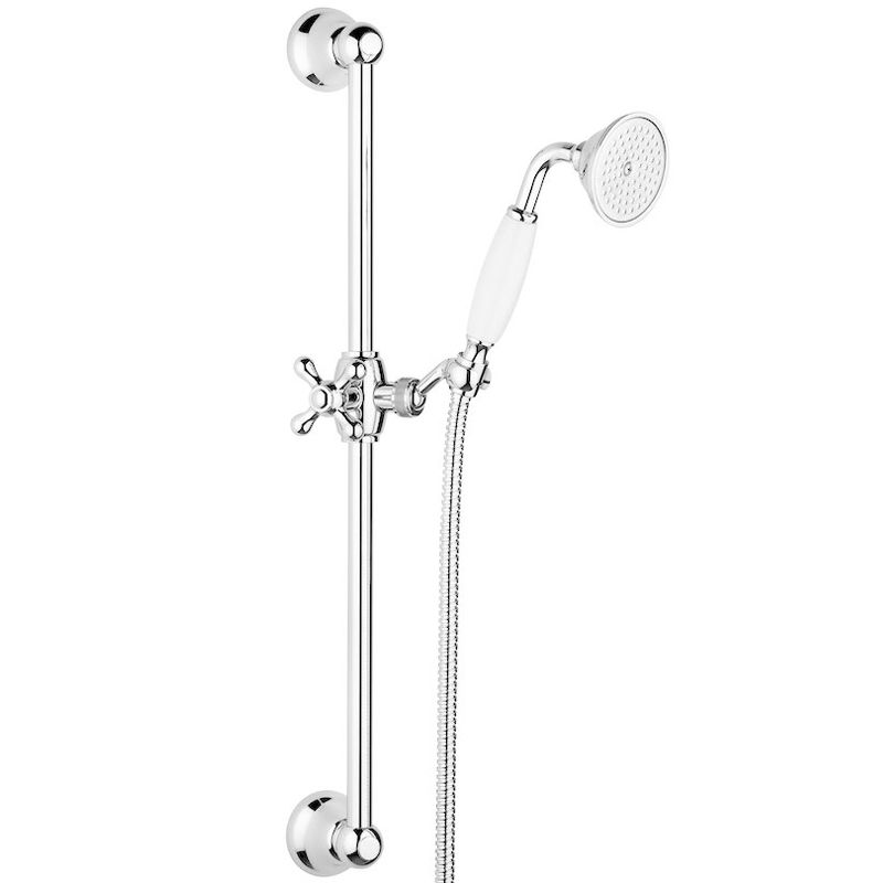 BUGNATESE 19257RA WELLNESS Klasszikus zuhanyrúd szettel OXFORD;ARCADIA;PRINCETON;REVIVAL csaptelepekhez rame színben