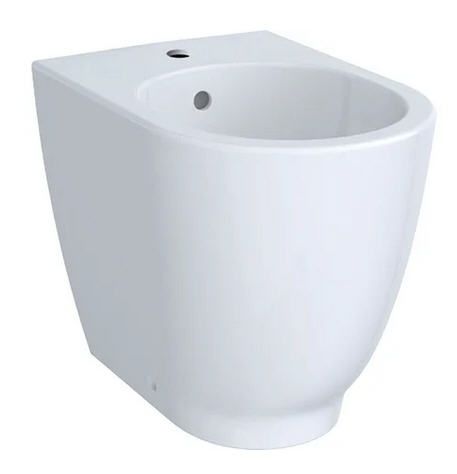 Geberit Acanto padlón álló, falhoz illeszkedő bidé 500.603.01.2