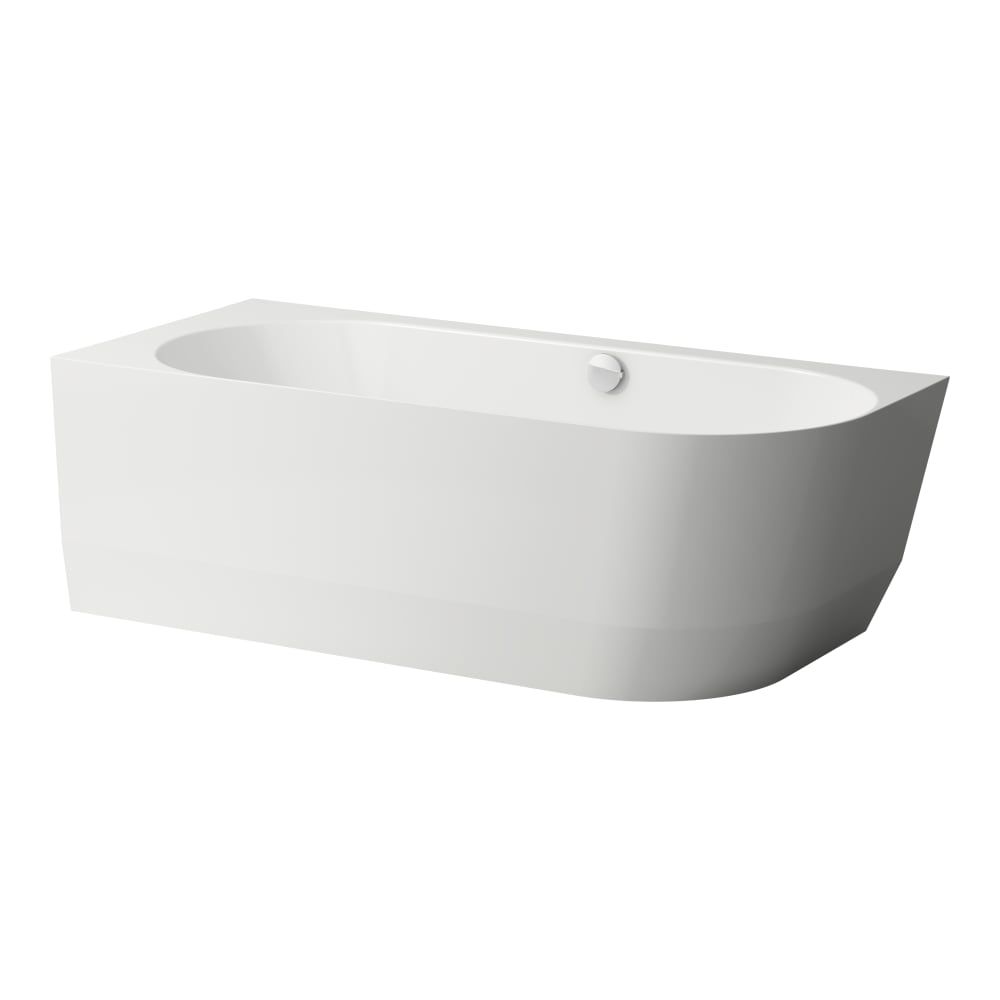 Laufen H2449560000001 PRO kád, BALOS sarok változat, Marbond kompozit anyagból 180x80cm FEHÉR