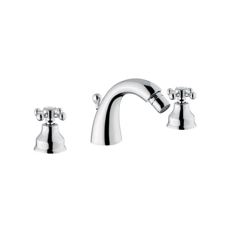 BUGNATESE 925BR Bugnatese Lady 3 üléses bidet csaptelep kifolyóval bronz színben