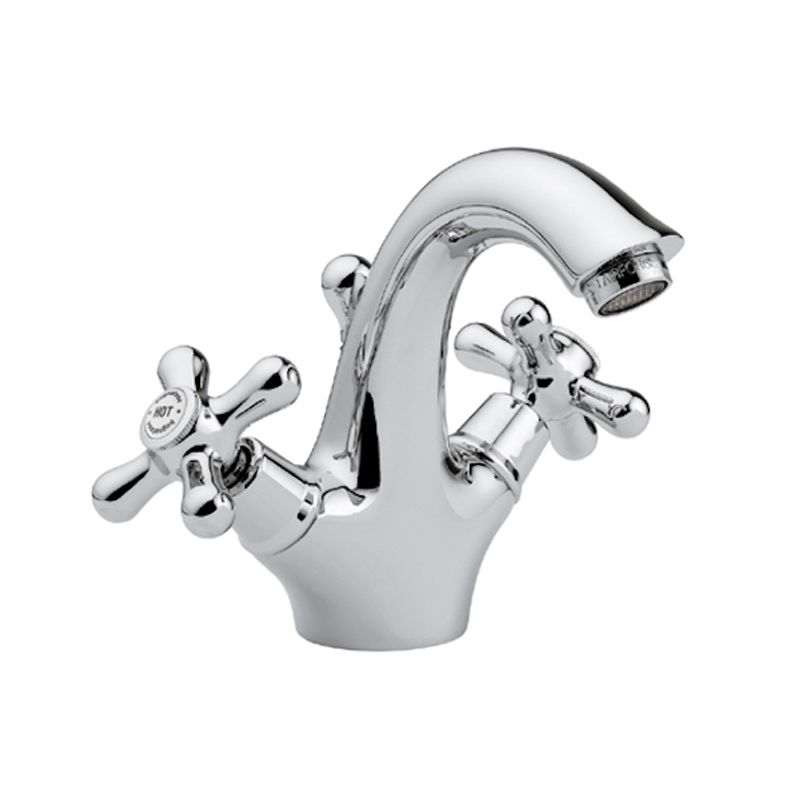 BUGNATESE 034CRDO Bugnatese Old'800 Mosdócsaptelep leeresztővel króm-arany színben