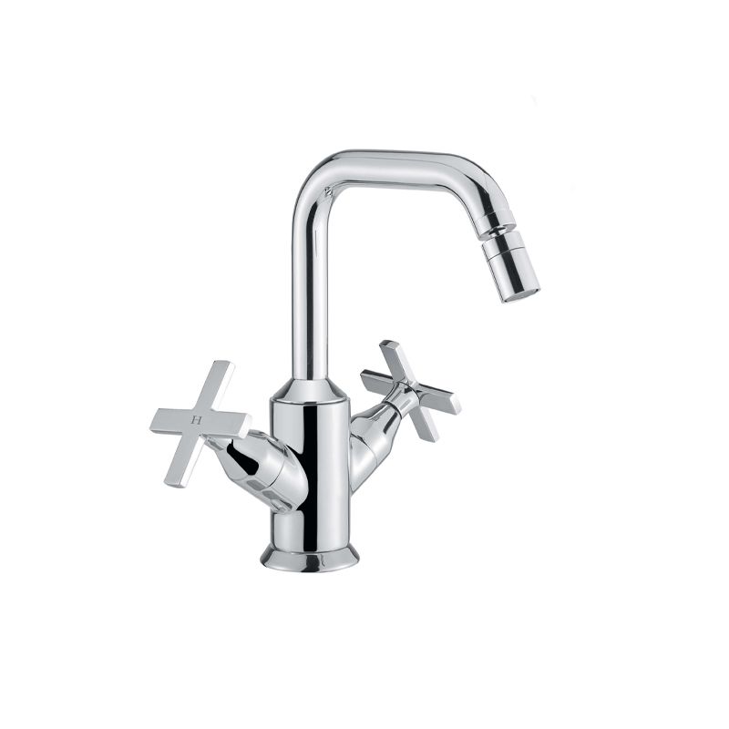 BUGNATESE 5544CR Bugnatese Orion Bidet csaptelep leeresztővel króm színben