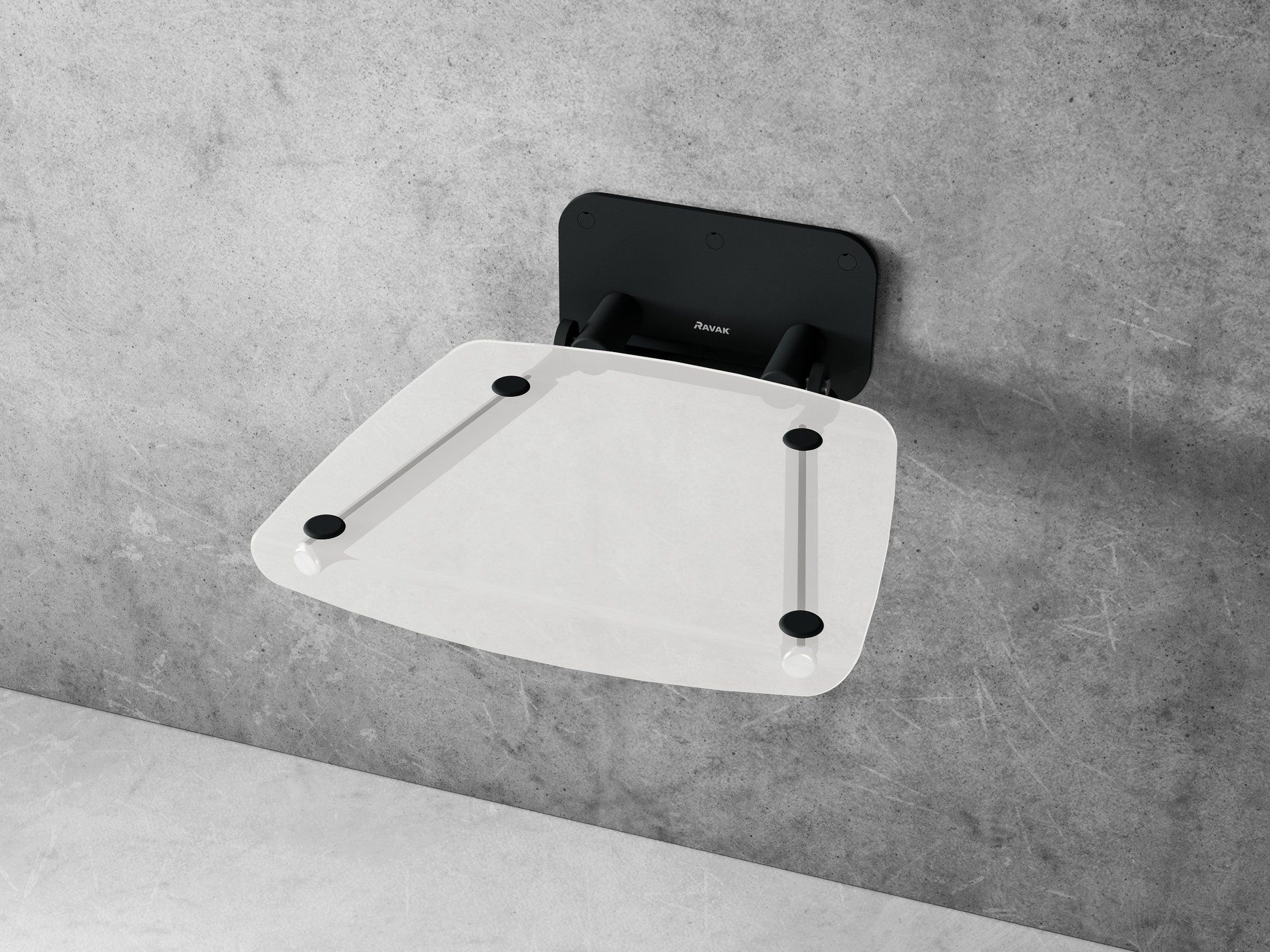 RAVAK B8F0000060 Ovo-B II ülőke Opal/fekete