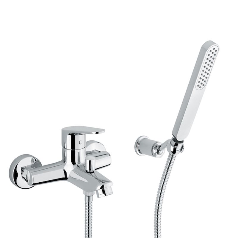 BUGNATESE 3602CR Bugnatese Century Kádcsaptelep zuhanyszettel króm színben