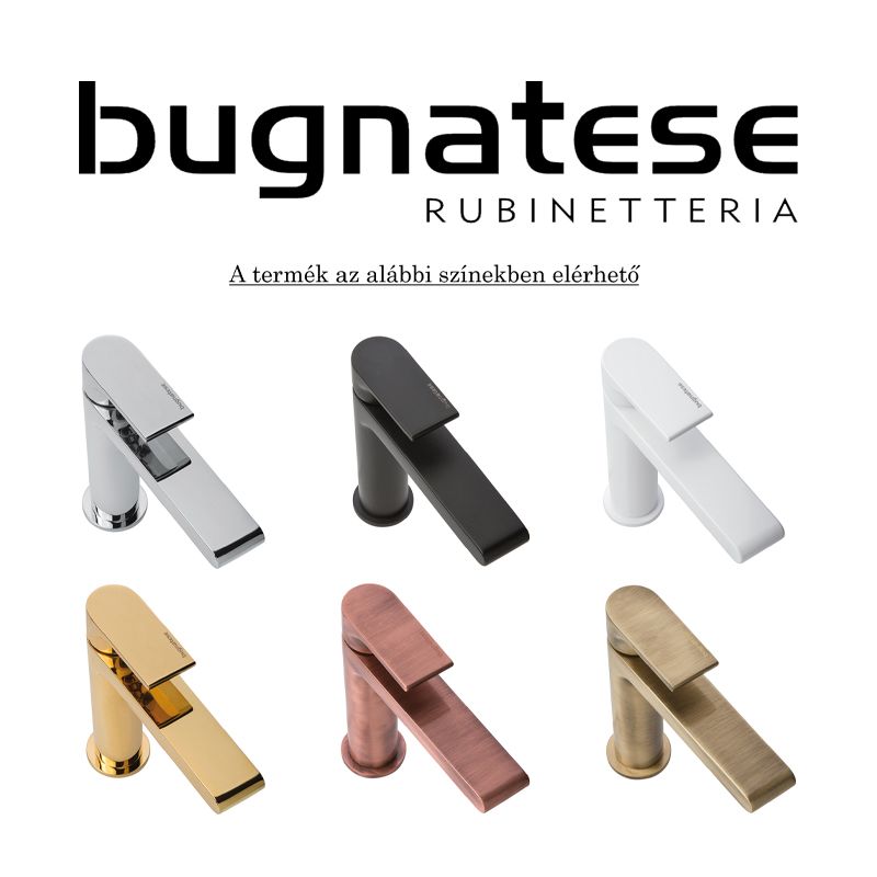 BUGNATESE 19304COCR  Kádbeömlő fehér-króm színben