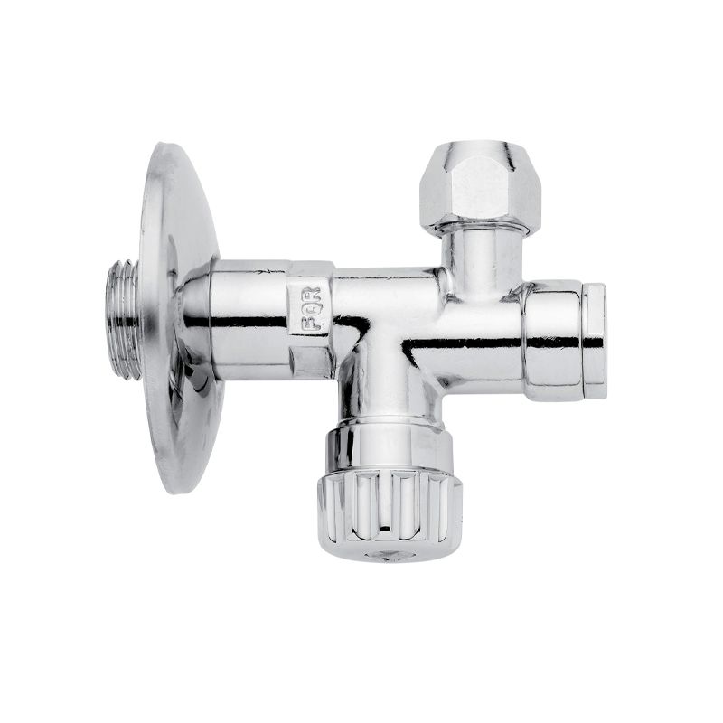 BUGNATESE 19250DO  Sarokszelep filteres 1/2-3/8" arany színben