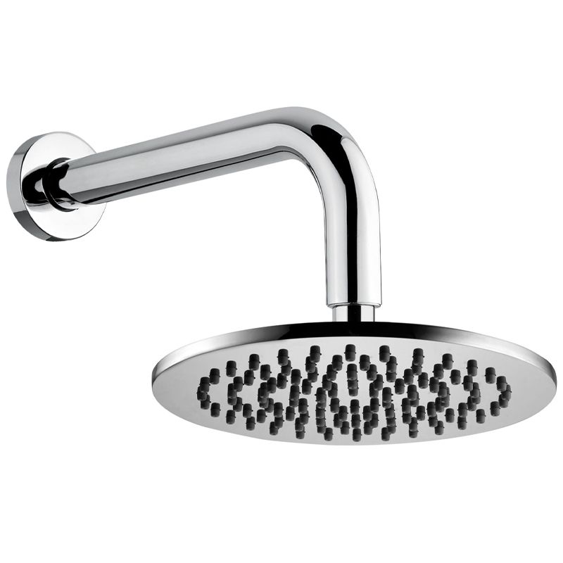 BUGNATESE 93848BR KOBUK Kerek zuhanyfej 20 cm átmérővel zuhanykarral bronz színben