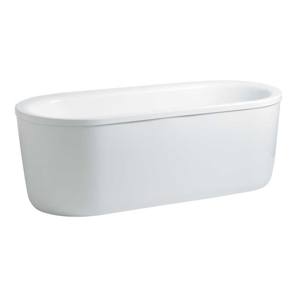 Laufen H2255120000001 SOLUTIONS Szabadaonálló akril kád, tartókerettel és takarópanellel, 190x90cm