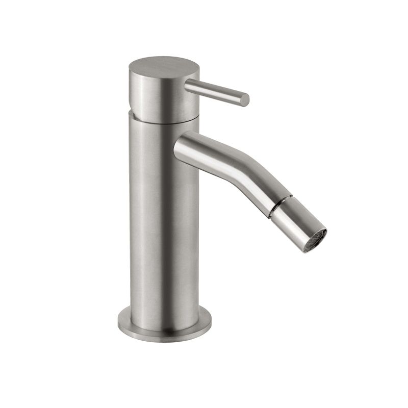 BUGNATESE 9023SAC Bugnatese Kirvy Steel Bidet csaptelep leeresztő nélkül szálcsiszolt acél színben