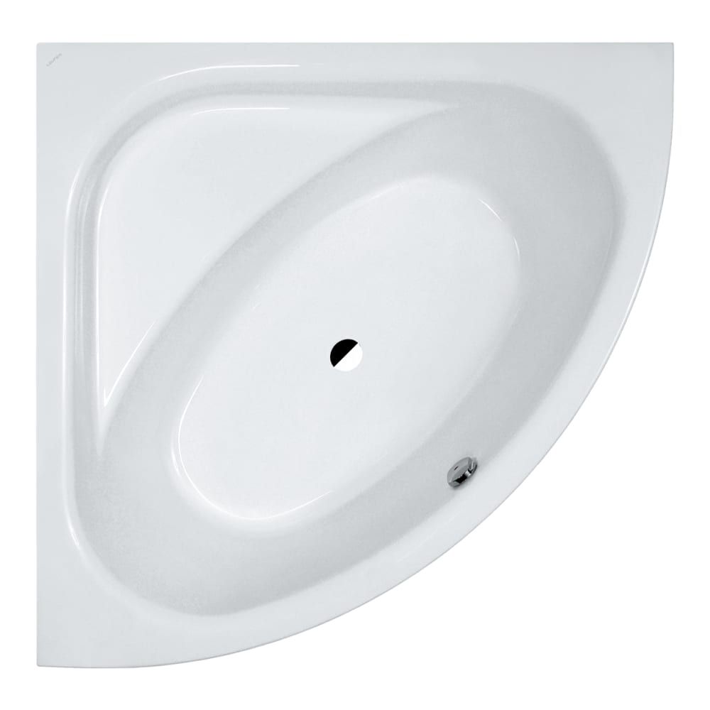 Laufen H2425000000001 SOLUTIONS Beépíthető sarok akril kád, tartókeret nélkül 140x140cm