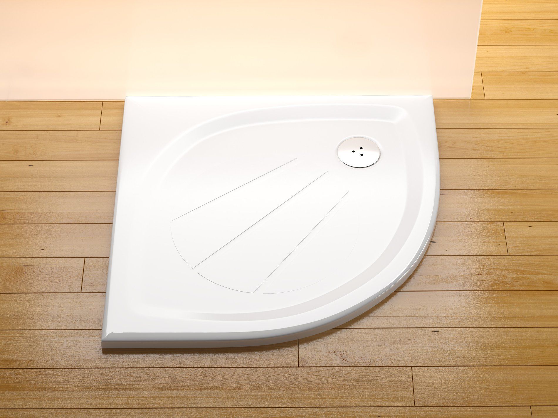 RAVAK XA237701010 Elipso Pro 90 zuhanytálca fehér