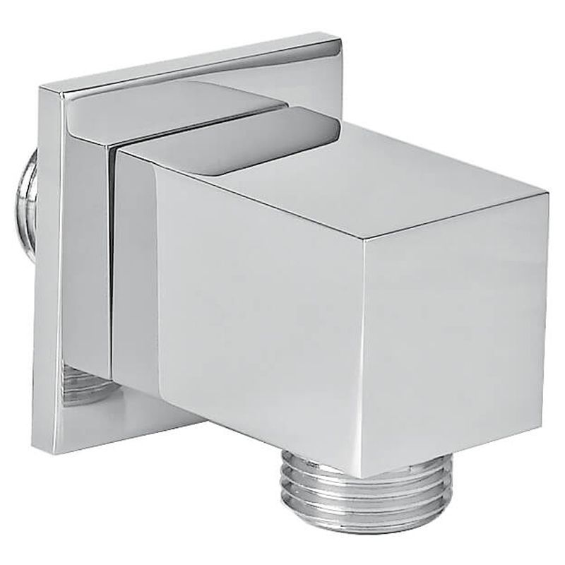 BUGNATESE 19253CR WELLNESS Gégecsőcsatlakozó szögletes króm színben