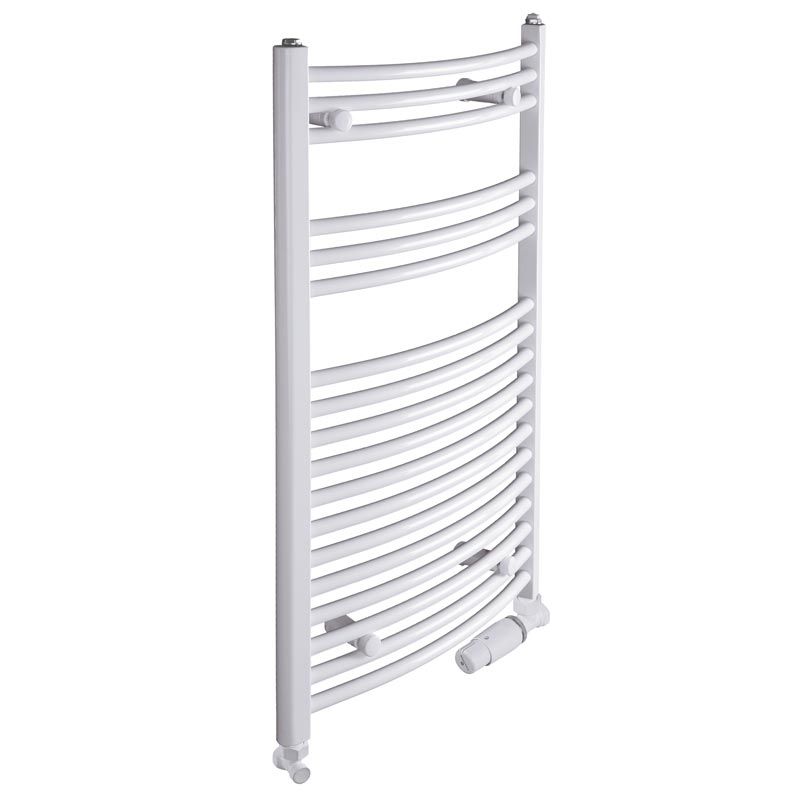 RADECO ADAMO íves törölközőszárítós csőradiátor AD5-400/L, 450x1250