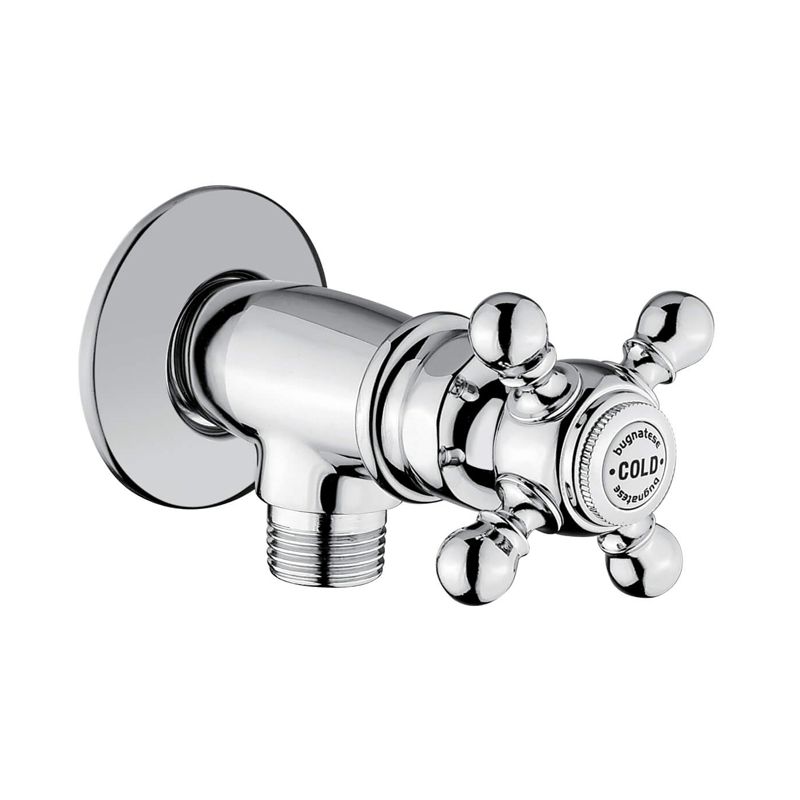 BUGNATESE 8358CR Bugnatese Arcadia Sarokszelep 1/2-1/2" csatlakozással króm színben