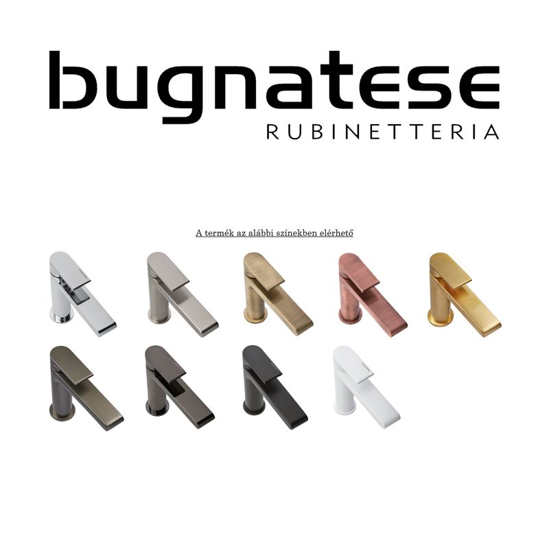 BUGNATESE 19143BR WELLNESS Zuhanytartó minimalista bronz színben