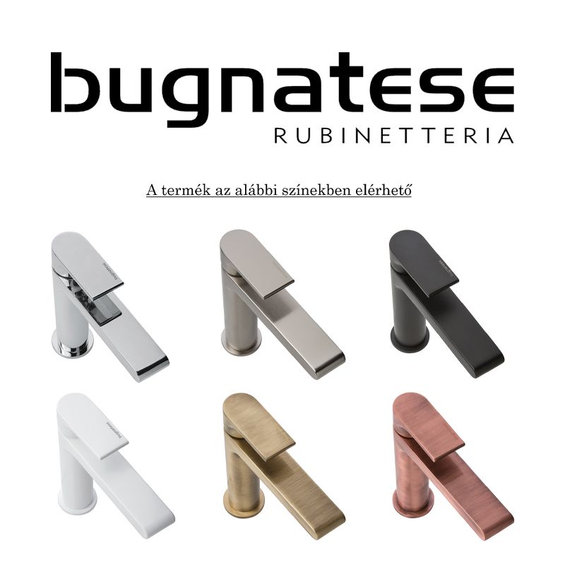 BUGNATESE 19674CR WELLNESS Minimalista fal alatti 2 utas zuhanyváltó króm színben