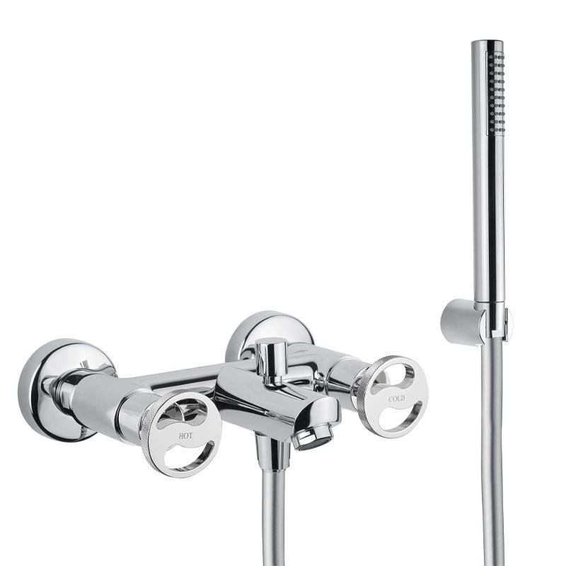 BUGNATESE 4500CR Bugnatese Millenovecinquanta Kádcsaptelep zuhanyszettel  króm színben