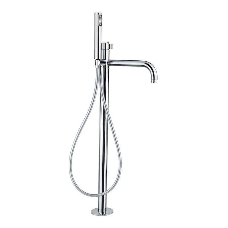 BUGNATESE 2261EBR Bugnatese Kobuk Termostatico Termosztátos szabadon álló kádtöltőcsaptelep bronz színben KÜLSŐ RÉSZ