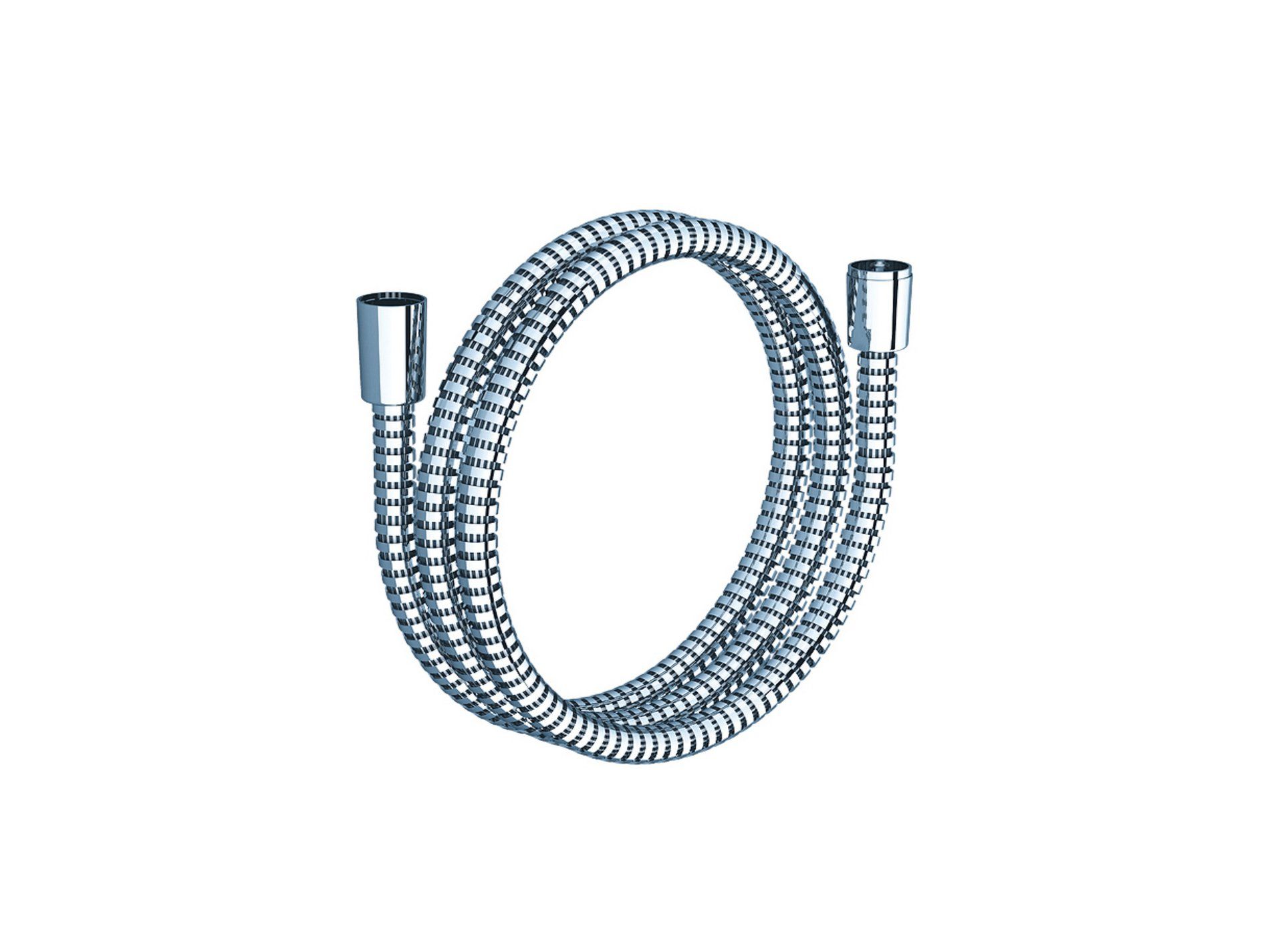 RAVAK X07P065 Zuhany gégecső 912.50CR, műanyag boritással 150 cm króm