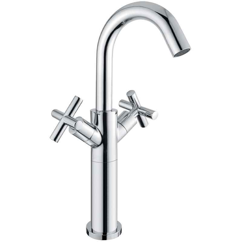 BUGNATESE 7355SRA Bugnatese Rodos Magasított mosdócsaptelep leeresztő nélkül rame színben