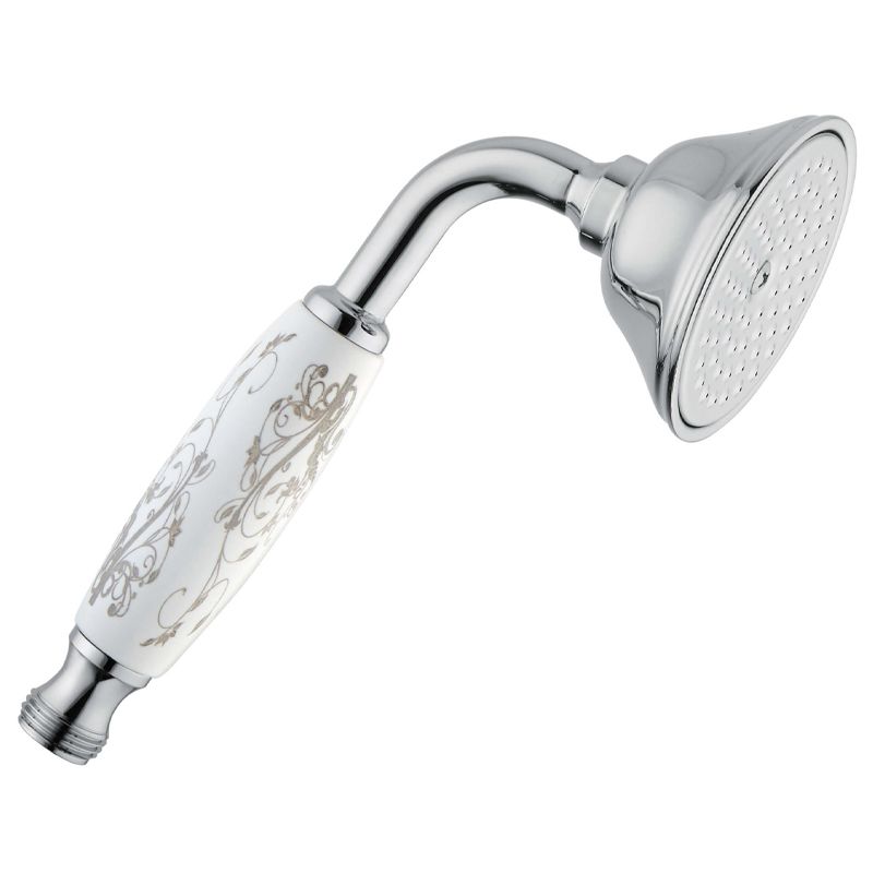 BUGNATESE 19748RA WELLNESS Kézi zuhanyfej decor fogóval rame színben