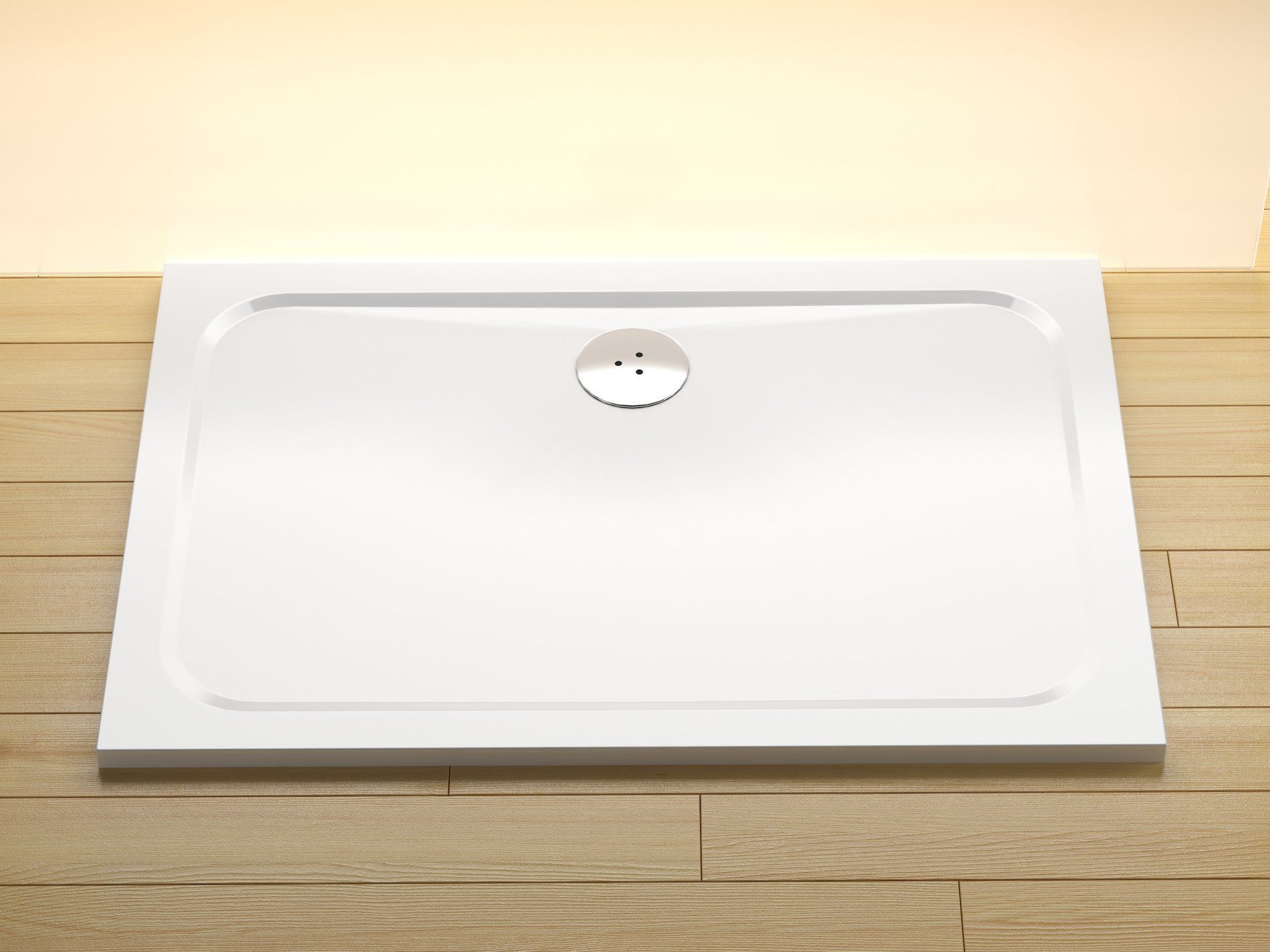 RAVAK XA04G701010 Chrome Gigant Pro 120x90 zuhanytálca, fehér