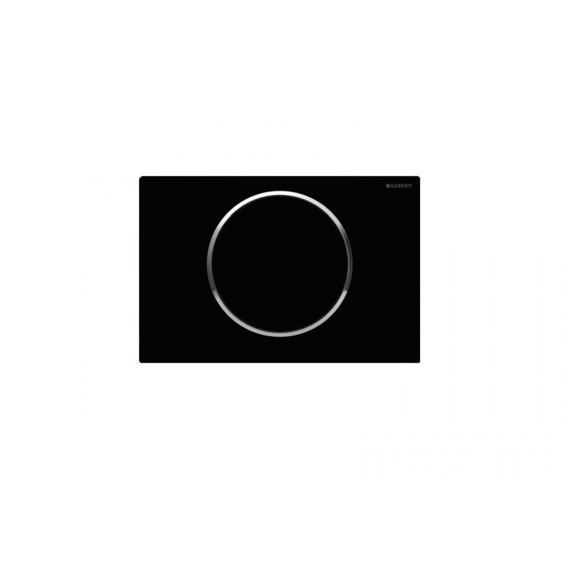 Geberit Sigma10 Wc nyomólap 115758145 rozsdamentes acél,matt fekete 115.758.14.5 sigma 10