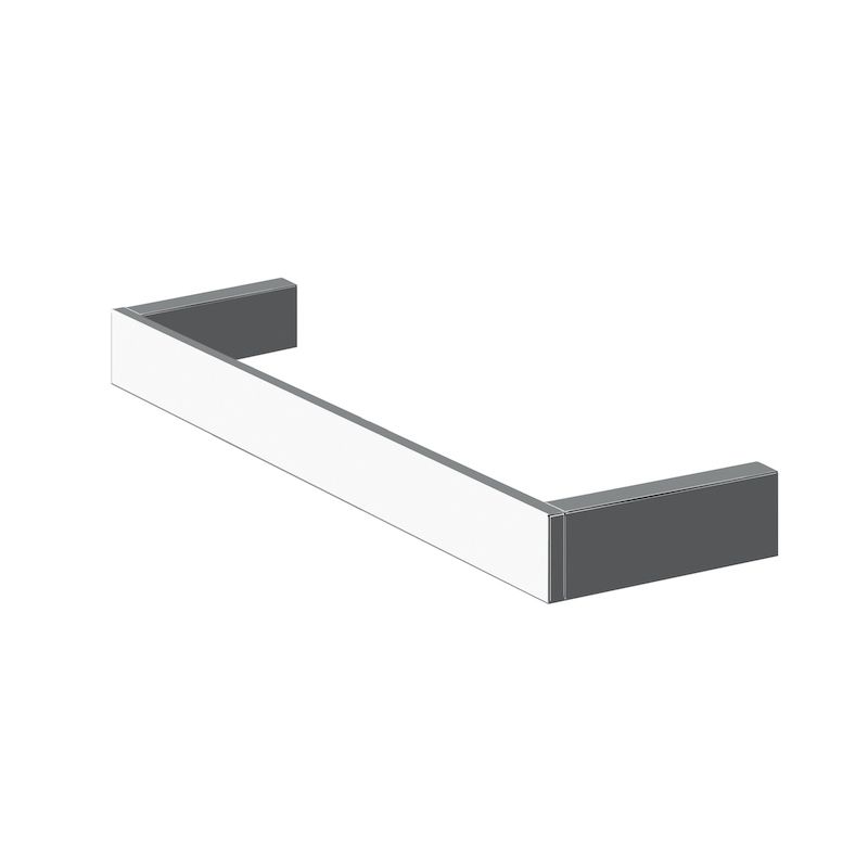 BUGNATESE 31810CR PIATTO Törölközőtartó rúd 30 cm króm színben