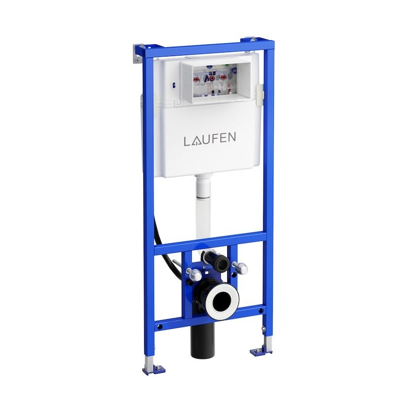 Laufen H8946660000001 CW2 Falba épített keret tartállyal, fali Wc-hez, csatlakozással bidéfunkciós ülőke bekötéséhez  A KÉSZLET EREJÉIG!