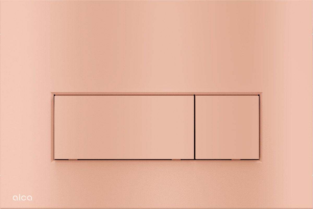 Alcaplast M57-RG-M INDIVIDUAL THIN Wc nyomólap ROSE GOLD-MATT
