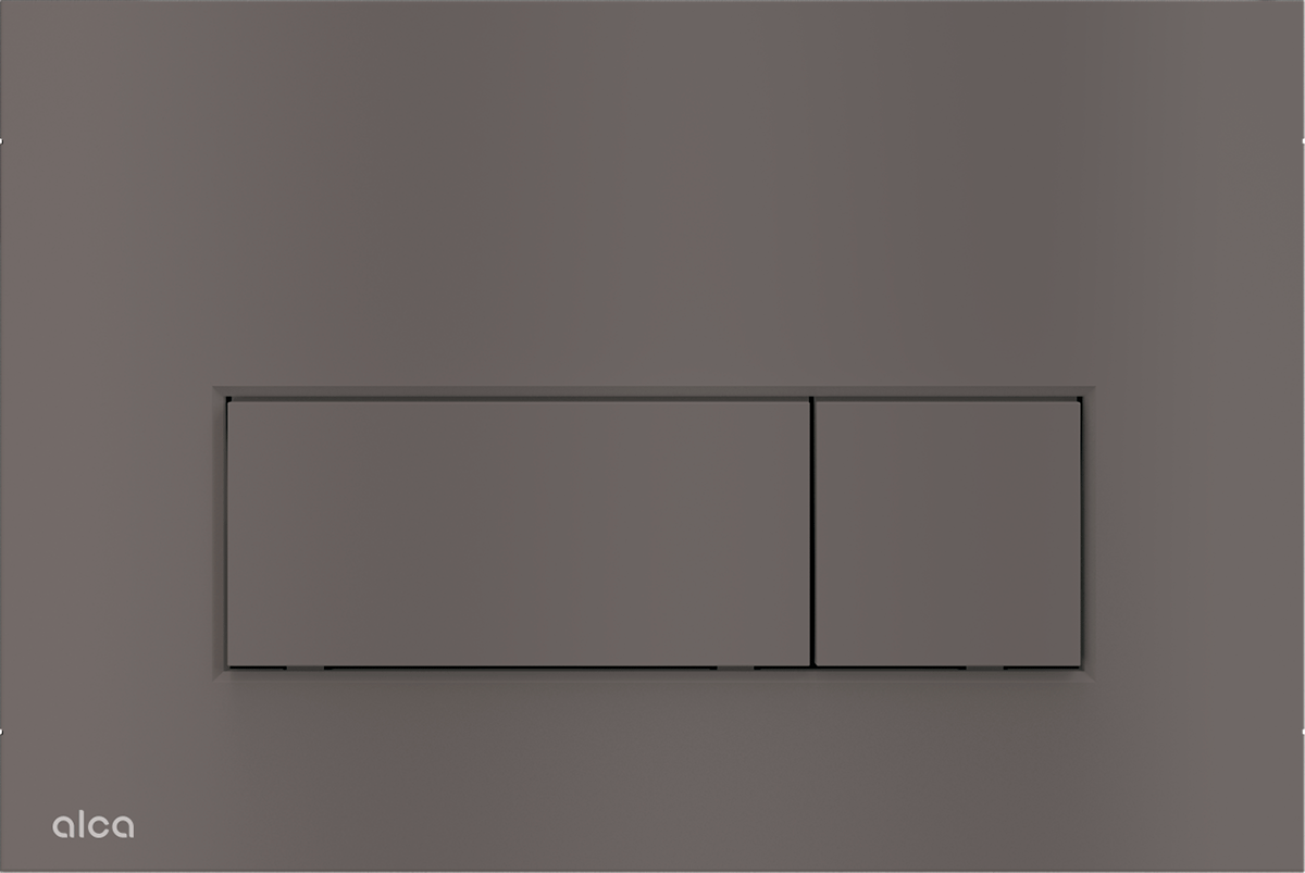 Alcaplast M57-GM-M INDIVIDUAL THIN Wc nyomólap GUN METAL-MATT