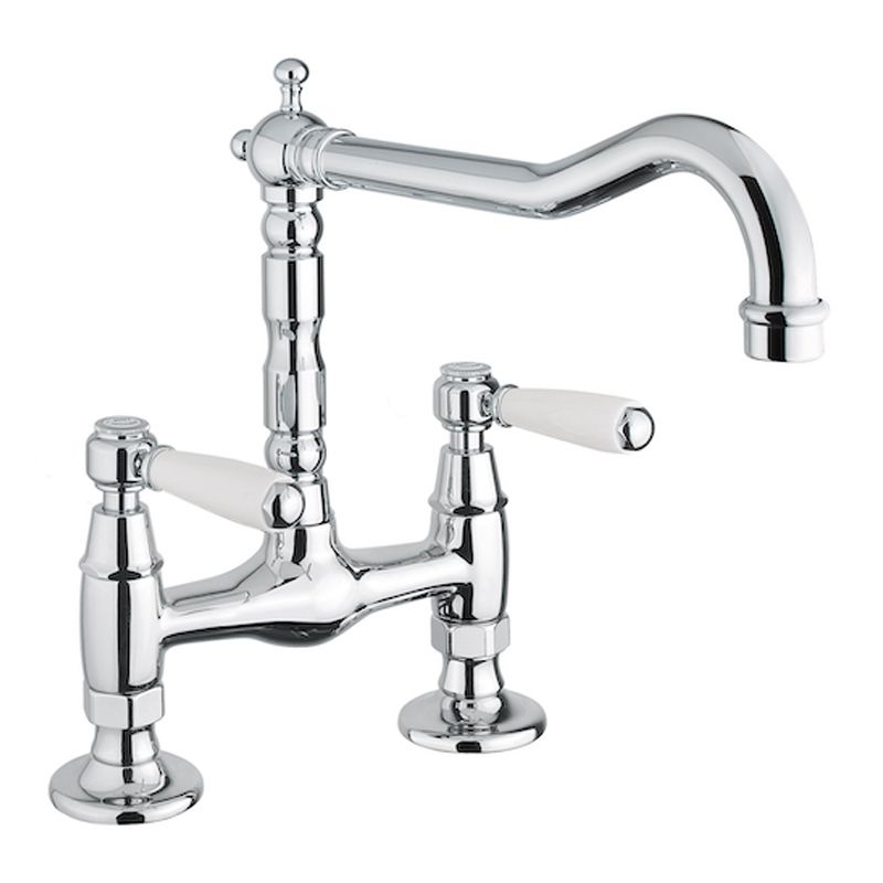 BUGNATESE 491UBR REVIVAL UNI Peremre szerelt 3 üléses mosogatócsaptelep bronz színben