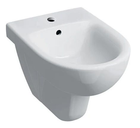 Geberit Selnova ovális fali bidé csaplyukkal,túlfolyóval 500.264.01.7