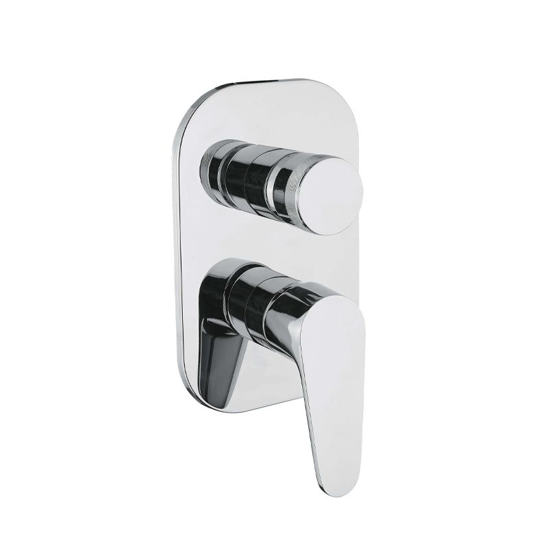 BUGNATESE 3632ECR Bugnatese Century Fal alatti 4 állású zuhanyváltó króm színben KÜLSŐ RÉSZ